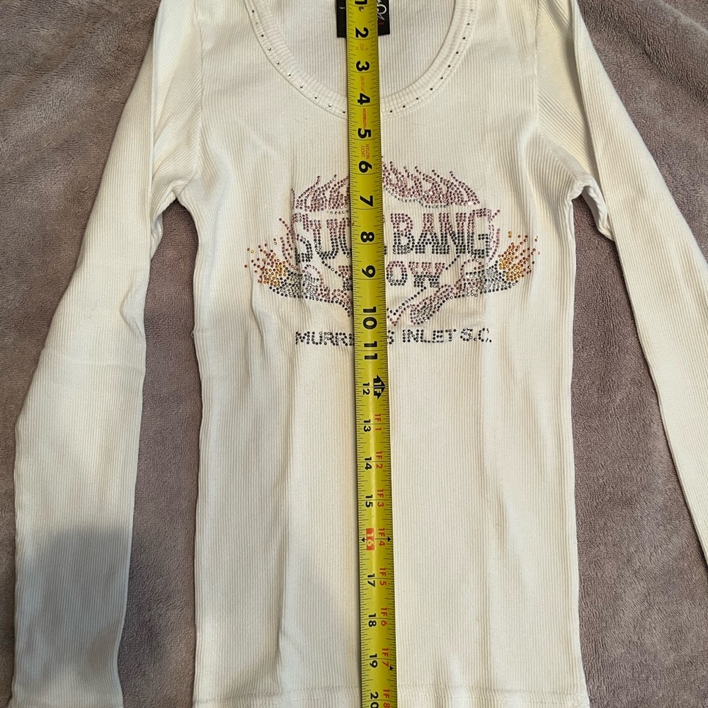 Long Sleeve Waffle Top - Picture 4 of 6